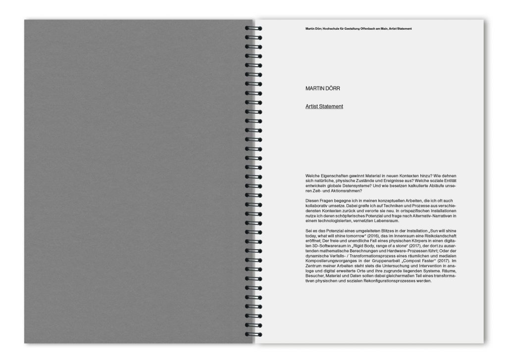 Martin Doerr Martin Dörr Portfolio – Anne Büttner